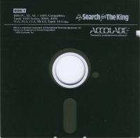 Box shot Les Manley in - Search for The King